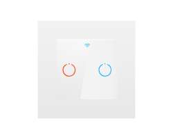 SRAN WiFi dvojvyp�na� v r�me�ku plast b�l� - 410 K�