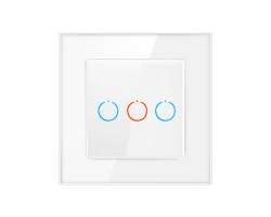 SRAN WiFi trojvyp�na� v r�me�ku, sklo b�l� - 430 K�