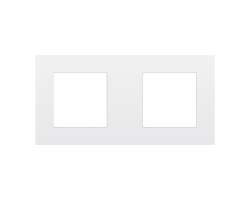 SRAN b�l� plast �irok� r�me�ek pro 2 moduly  - 60 K�