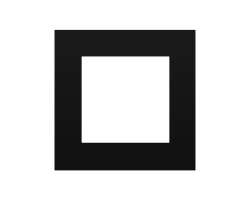 SRAN r�me�ek pro 1 modul plast �ern� - 48 K�