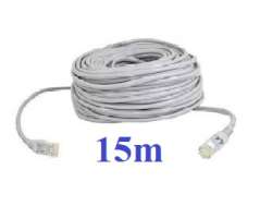 UTP s�ov� kabel Patch RJ45 CAT5e 15m �ed� - 84 K�