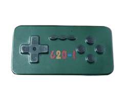 Přenosná retro videoherní konzole F91, 620her, zelená - 199 Kč