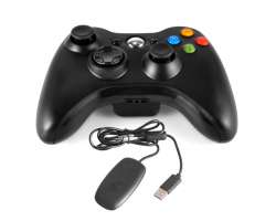 XBOX 360 bezdrtov ovlada + pijma Windows - ern - 699 K