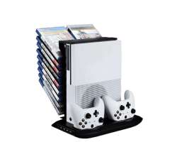 VOLNA Multifunk�n� nab�jec� stojan SYY-XONES-02-2 s aktivn�m chladic�m 4X USB pro Xbox One S (XONE) - 699 K�