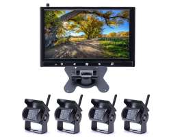 WiFi parkovac set TRUCK se 4 kamerami K0163 + 9" LCD monitor - 6571 K