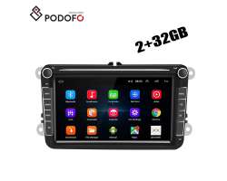 Autordio 2+32G 8"LCD A2340 Android 8.1 - podpora BT GPS WiFi  pro VW koda - 4598 K