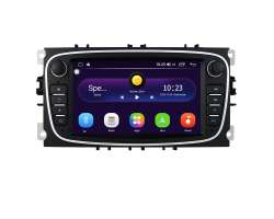 Autoradio 7" Q3196KT Android 10, 2GB+16GB s BT GPS WiFi pro Ford Focus Mondeo C-MAX - 4748 K