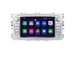 Autoradio 7" Q3209KT Android 10, 2GB+32GB s BT GPS WiFi pro Ford Focus Mondeo C-MAX - 4998 K