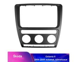VOLNA koda Octavia II (2004-2009)-Redukn rmeek autordia SK-018 s automatickou klimatizac - 1298 K