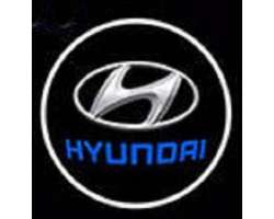 logo folie pro Led logo projektor UNI 2ks HYUNDAI blue - 50 K
