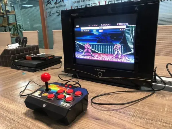 retro herni konzole m1-145 rocker arcade joystick - 16bit 145 her