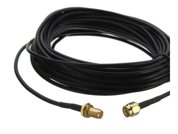 rg174 prodluzovaci kabel pro wifi antenu rp-sma male 5m