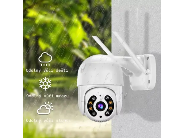 5v wifi ptz smart 2mpx venkovni otocna bezdratova ip kamera xm-230 4x dig.zoom , ir 20m p2p