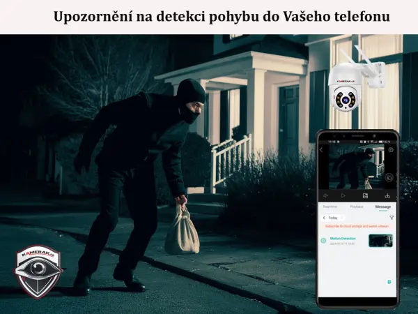 5v wifi ptz smart 2mpx venkovni otocna bezdratova ip kamera xm-230 4x dig.zoom , ir 20m p2p