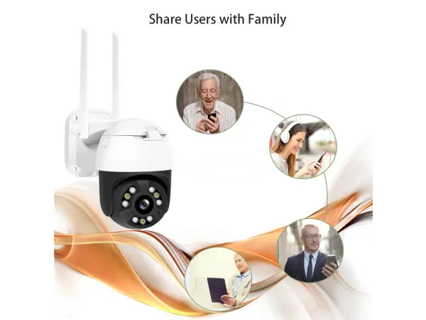 5x opticky zoom wifi ptz otocna ip kamera xm-552 5mpx  s aplikaci v cestine