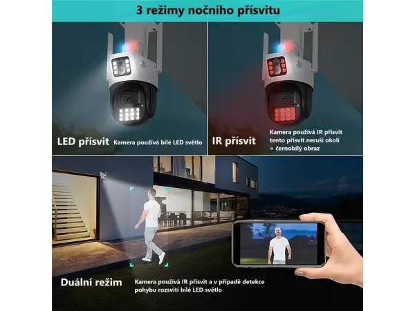 ptz kamera p2p xm-630 6mpx