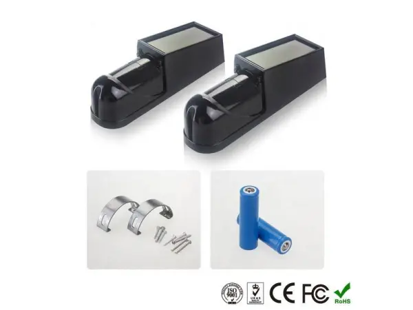 solarni 3 paprskova infracervena zavora do 100m pro alarm tuya 433mhz, sib100