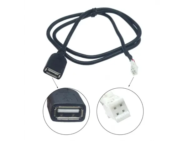 usb konektor pro android autoradio podofo 4pin konektor