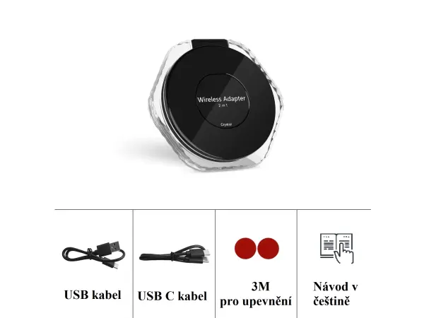 2v1 adapter a3788 pro bezdratovy apple carplay i android auto