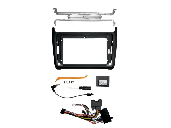 volkswagen polo (2011-2016) -redukcni ramecek a7087 pro autoradio 9"