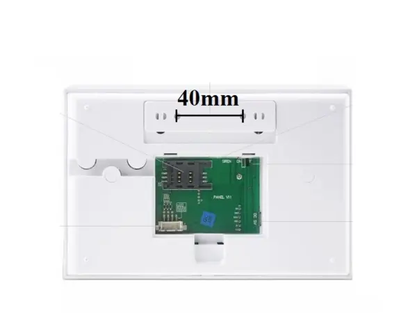 wi-fi/4g alarm system tuya zx-g30 white pro android,ios