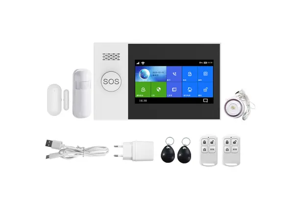wi-fi/gsm alarm system tuya pst-wg107t pro android,ios