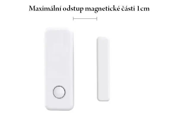 bezdratove dverni a okenni cidlo ds103, 433mhz, tuya alarm