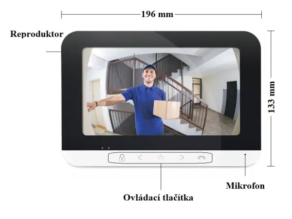 tuya smart wifi analogovy videotelefon pst-v70mg-wifi-msa-2