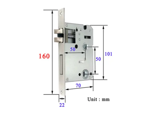 zadlabaci zamek 5050 pro tuya inteligentni kliku