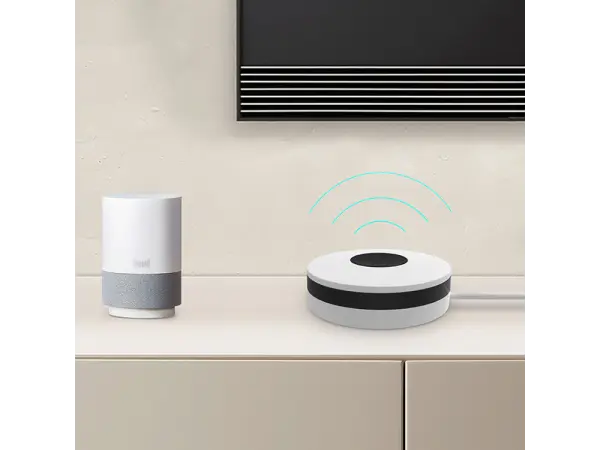 tuya smart wifi  ir dalkove ovladani (tv,  klimatizace, apod) bily