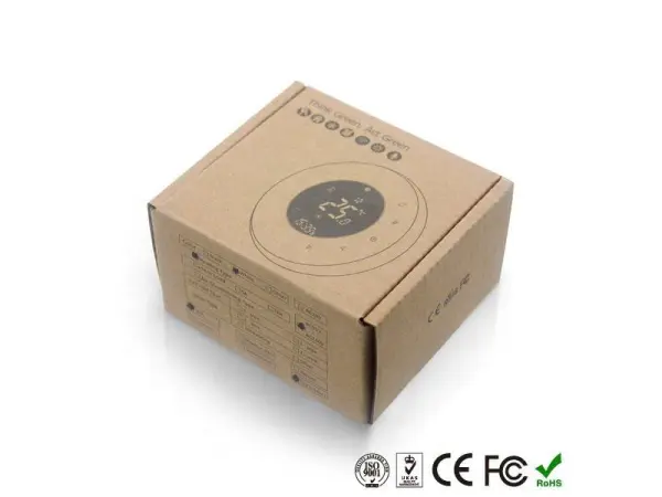 digitalni pokojovy termostat pst-6000-wifi system pro plynovy kotel a boiler tuya cerny