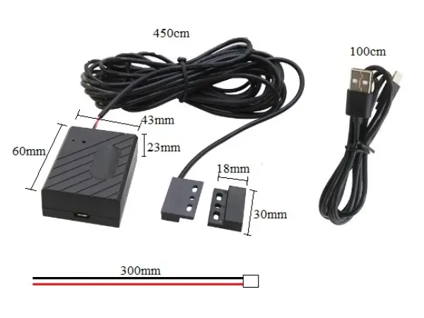 tuya wifi spinac inteligentnich garazovych vrat, bezdratove dalkove ovladani, casovani, inteligentni garazovy otvirac 5v