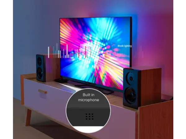 sada okolniho osvetleni tuya wifi smart tv 4k hdmi sync led podsviceni obrazovky pc osvetlovaci pas s podporou alexa google assistant