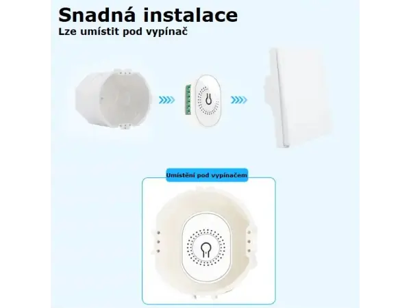 tuya smart wi-fi 2ch mini vypinac/spinac pst-tmw02