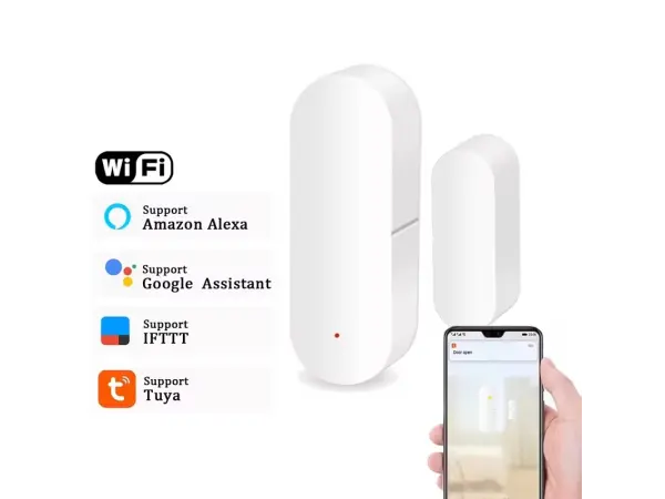 tuya smart multi-function 2 v 1 wifi dverni senzor a svetelny senzor s alexa/google assistance pst-fh400a