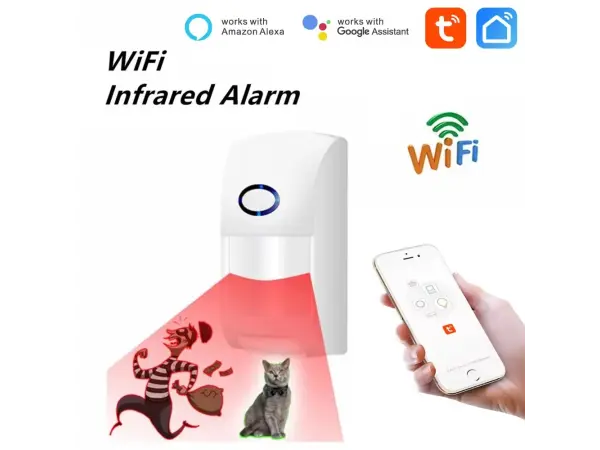 wifi smart tuya pir cidlo pst-ct60w, ignnoruje mala zvirata do 15kg