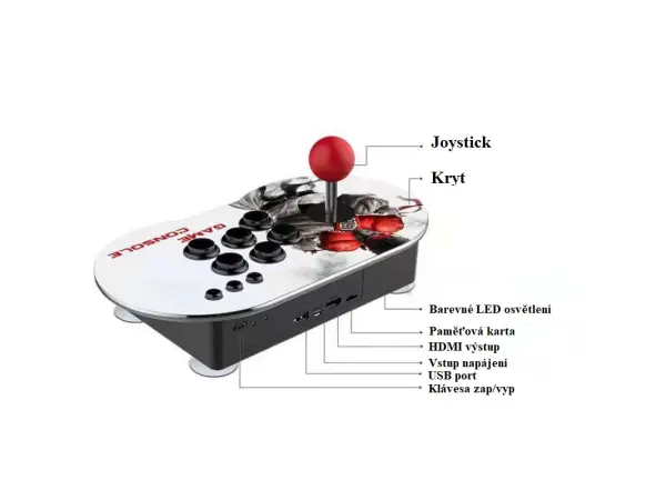 m9 hd kompatibilni videoherni konzole pro arkadove hry cps/fc/gb/gba/gbc/md/sfc/ps1