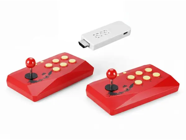 32bit hd retro video tv herni konzole bezdratovy 2,4g arkadovy herni automat - 1744 her