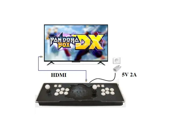 3d wifi arcade pandora box 11s hd output retro videoherni konzole s 15000 hrami, hdmi