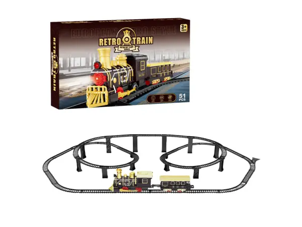 velka vlackodraha 699-89a 51 ks s nadjezdem, zvuk a svetlo