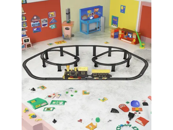 velka vlackodraha 699-89a 51 ks s nadjezdem, zvuk a svetlo