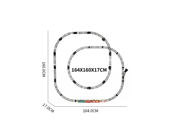 vanocni vlacek s parou a zvukem 699-98a (nabijeci baterie)