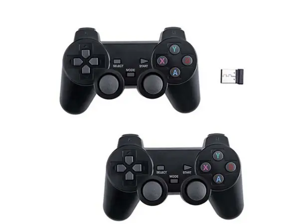 nahradni bezdratove ovladace pro retro herni konzoli p3000 2 kusy