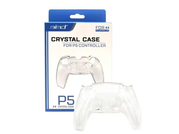 ps5-104 ochranny kryt z cireho pruhledneho plastu pro ovladac ps5