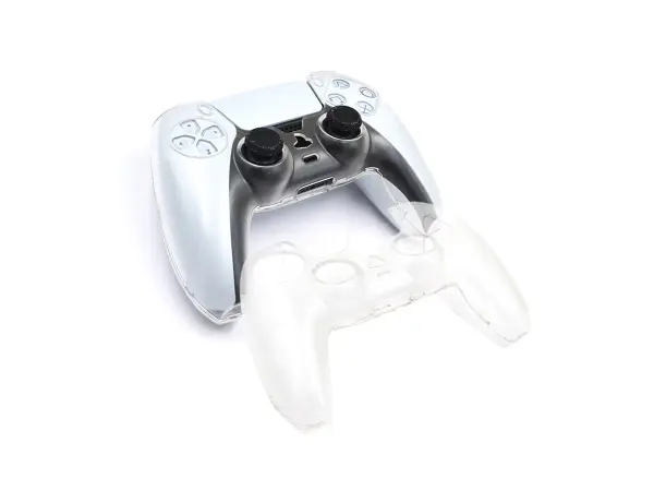 ps5-104 ochranny kryt z cireho pruhledneho plastu pro ovladac ps5