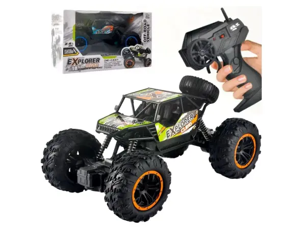 rc detske terenni vozidlo 2021-01a na dalkove ovladani - green