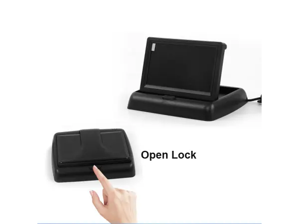 lcd 4,3" sklopny p0083 pro parkovaci kameru a jine