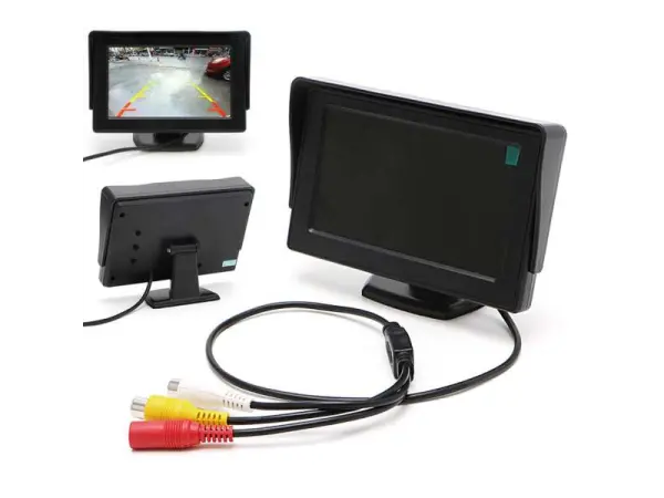 parkovaci set lcd 4,3" + kamera 4 led