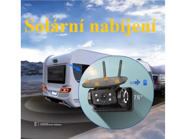 wifi parkovaci set truck a3998, dotykovy lcd 7" se solarni kamerou s magnetem