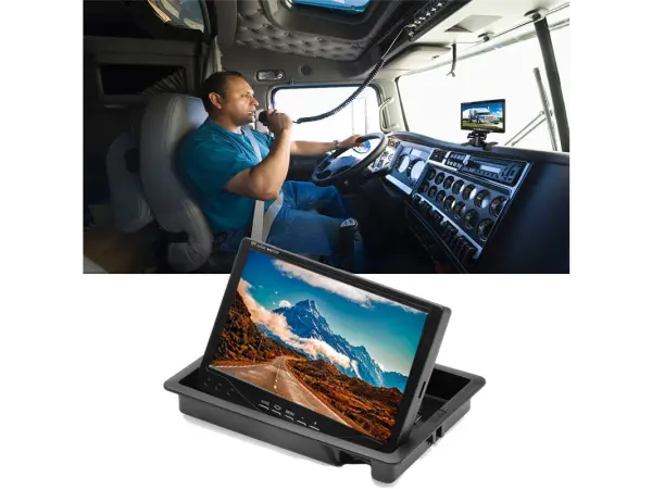 parkovaci system truck k0203-ahd,18ir led kamera s 7" lcd displejem na palubku 20m 4pin kabel